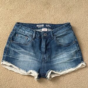 Mossimo Supply Co. Women's Dark Blue Jean Shorts